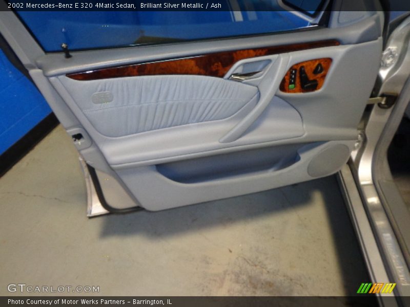 Brilliant Silver Metallic / Ash 2002 Mercedes-Benz E 320 4Matic Sedan