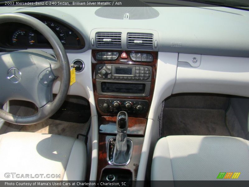 Brilliant Silver Metallic / Ash 2003 Mercedes-Benz C 240 Sedan