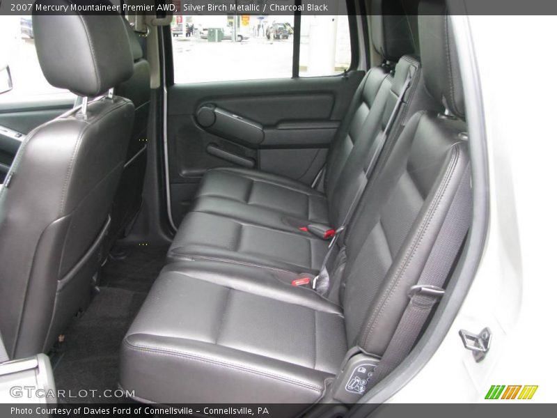 Silver Birch Metallic / Charcoal Black 2007 Mercury Mountaineer Premier AWD