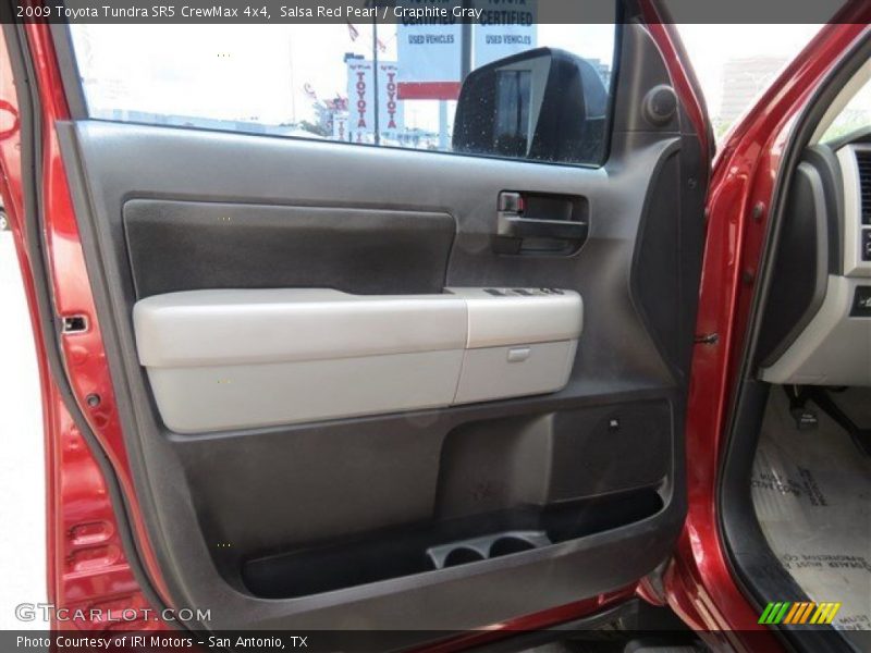 Salsa Red Pearl / Graphite Gray 2009 Toyota Tundra SR5 CrewMax 4x4