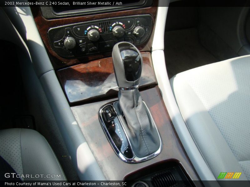Brilliant Silver Metallic / Ash 2003 Mercedes-Benz C 240 Sedan