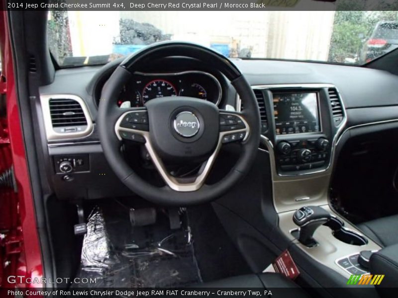 Dashboard of 2014 Grand Cherokee Summit 4x4