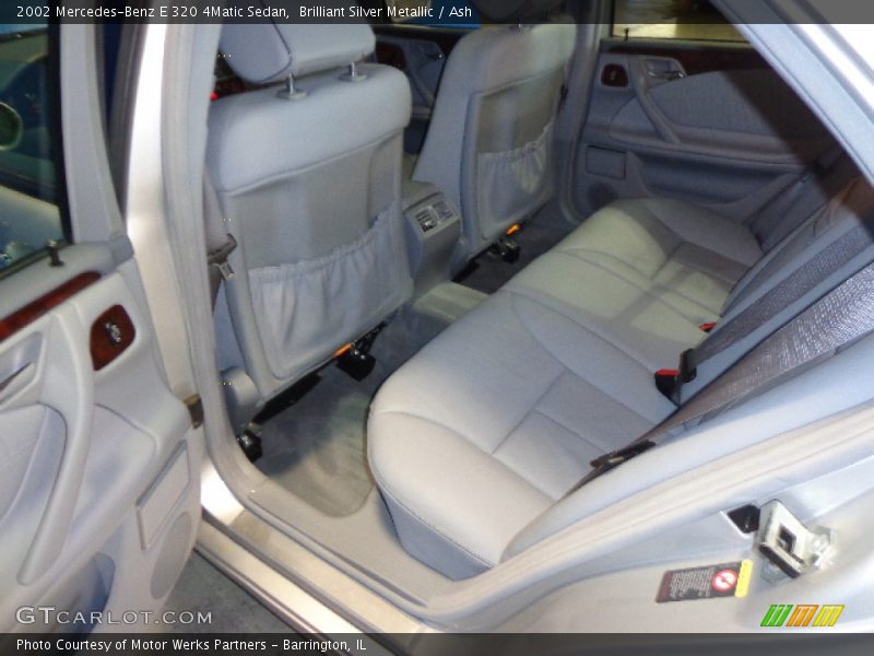 Brilliant Silver Metallic / Ash 2002 Mercedes-Benz E 320 4Matic Sedan