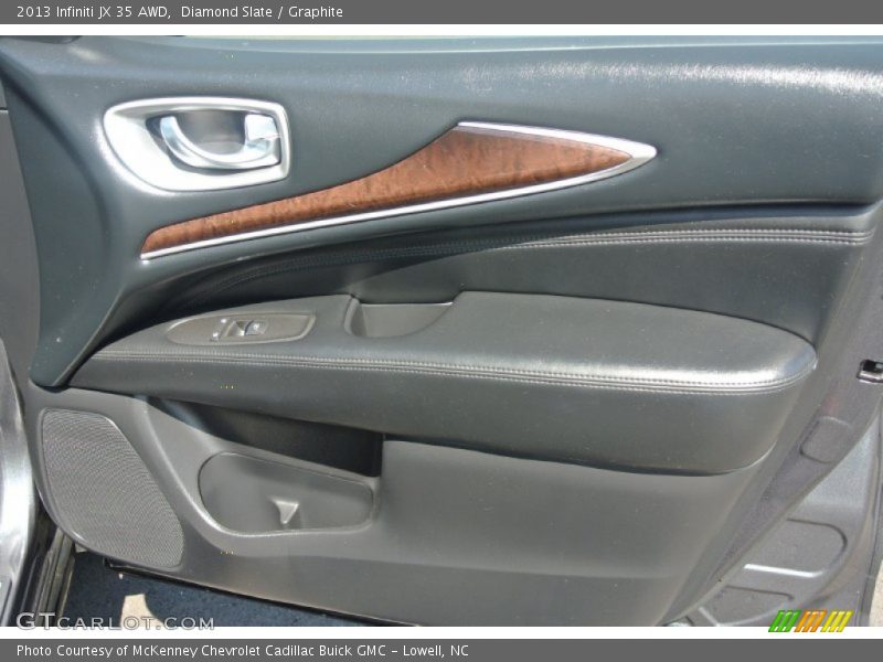 Diamond Slate / Graphite 2013 Infiniti JX 35 AWD