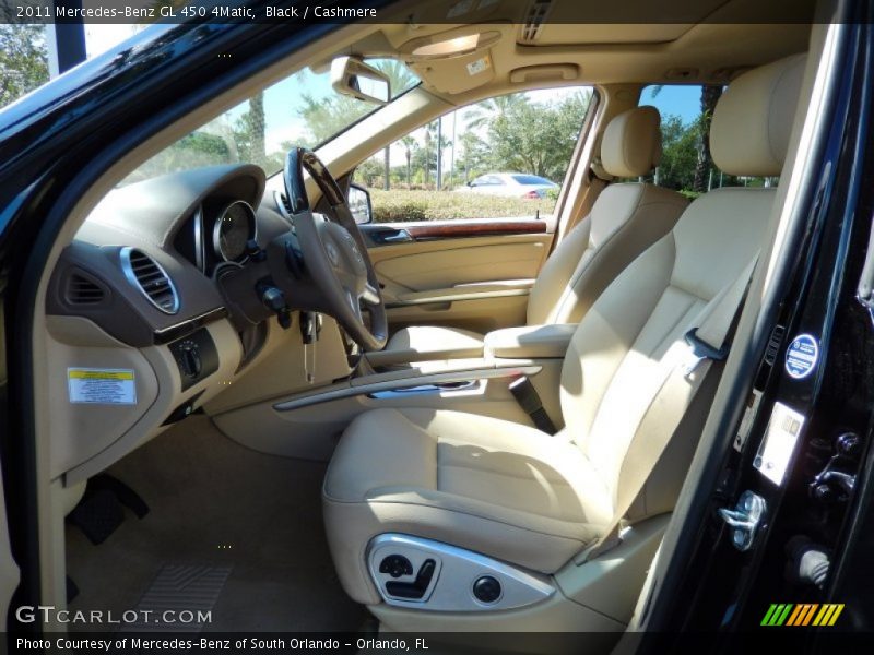 Black / Cashmere 2011 Mercedes-Benz GL 450 4Matic