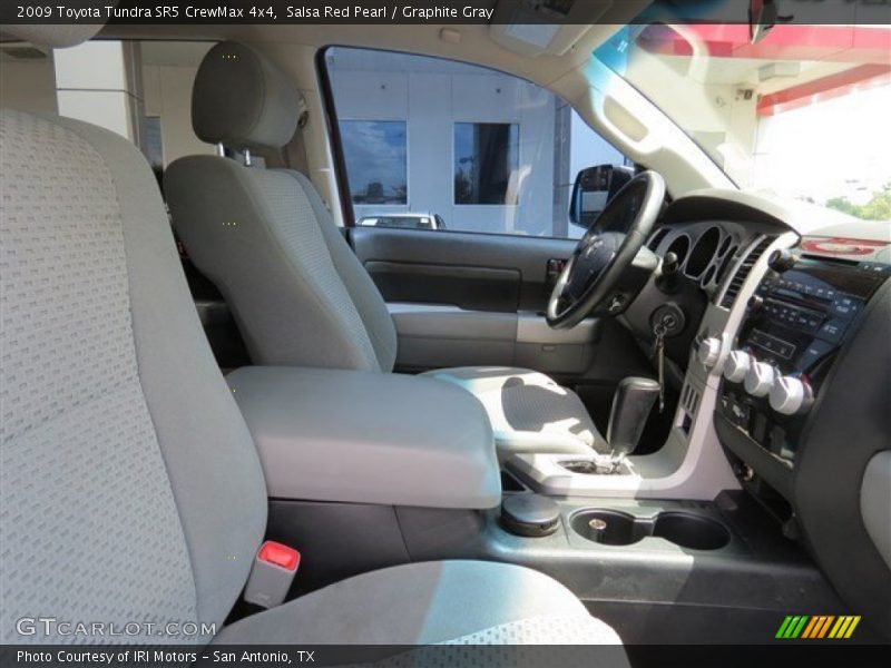Salsa Red Pearl / Graphite Gray 2009 Toyota Tundra SR5 CrewMax 4x4