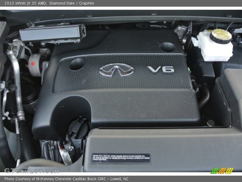 Diamond Slate / Graphite 2013 Infiniti JX 35 AWD