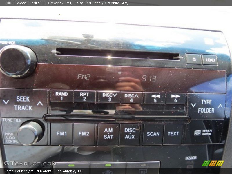 Salsa Red Pearl / Graphite Gray 2009 Toyota Tundra SR5 CrewMax 4x4