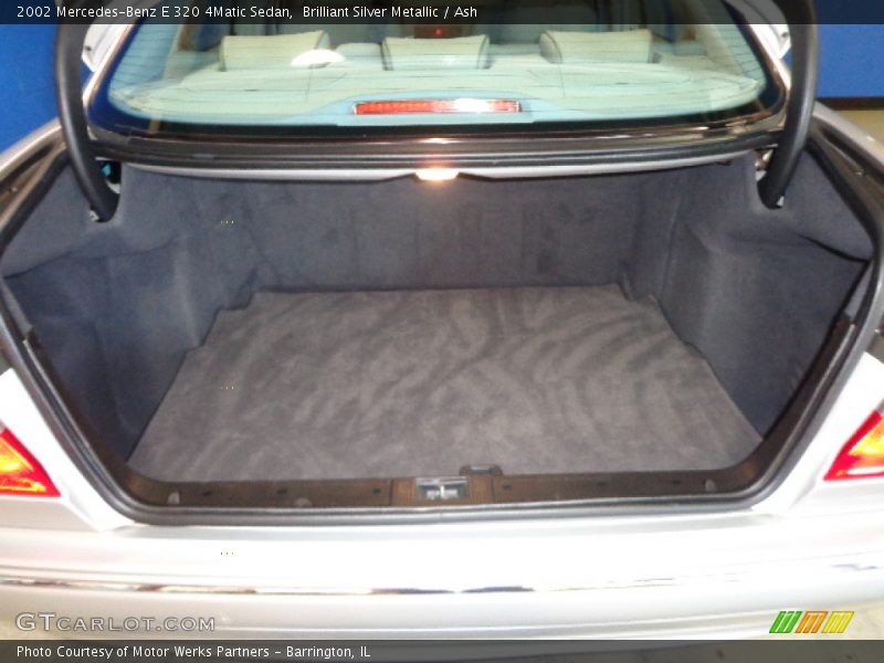Brilliant Silver Metallic / Ash 2002 Mercedes-Benz E 320 4Matic Sedan