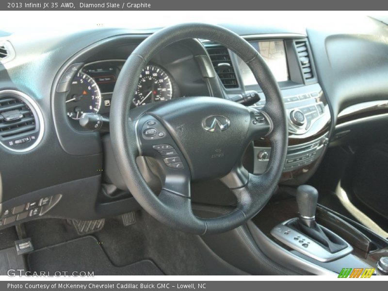 Diamond Slate / Graphite 2013 Infiniti JX 35 AWD