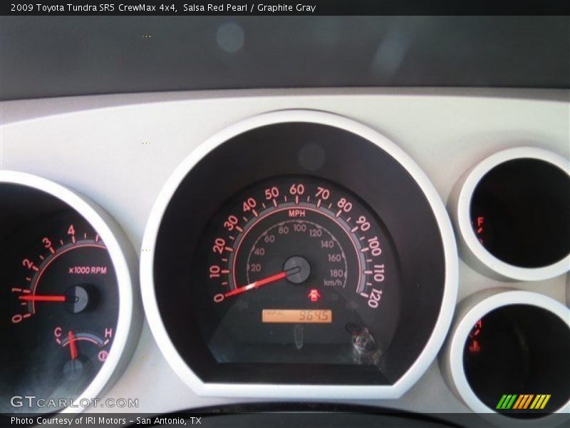 Salsa Red Pearl / Graphite Gray 2009 Toyota Tundra SR5 CrewMax 4x4