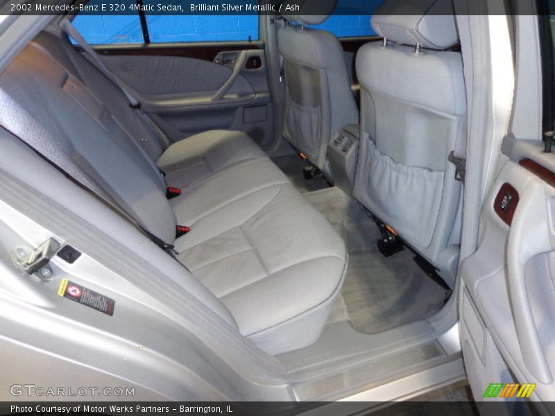Brilliant Silver Metallic / Ash 2002 Mercedes-Benz E 320 4Matic Sedan