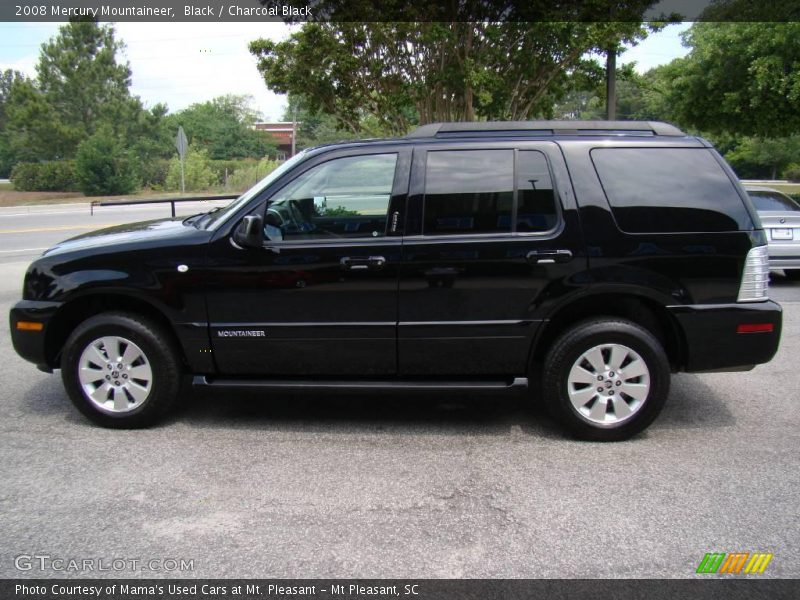 Black / Charcoal Black 2008 Mercury Mountaineer