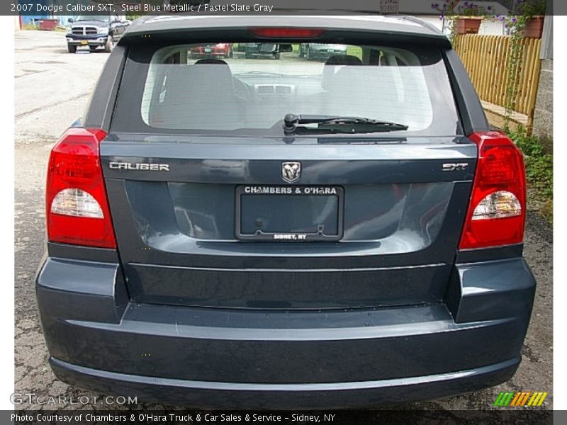 Steel Blue Metallic / Pastel Slate Gray 2007 Dodge Caliber SXT