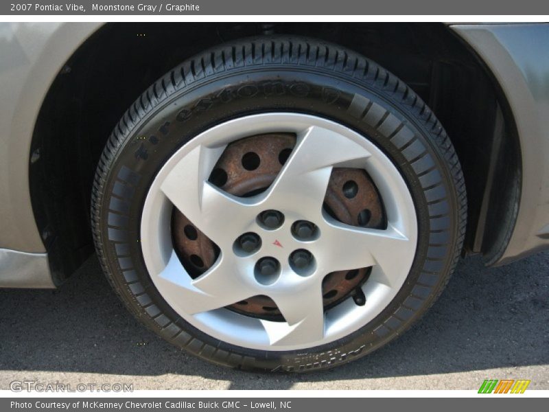 Moonstone Gray / Graphite 2007 Pontiac Vibe