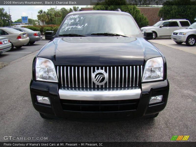 Black / Charcoal Black 2008 Mercury Mountaineer