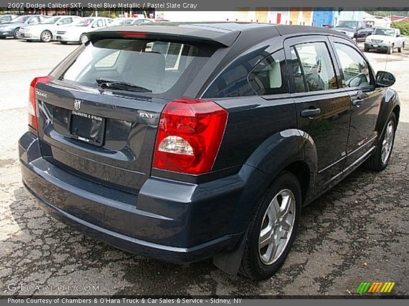 Steel Blue Metallic / Pastel Slate Gray 2007 Dodge Caliber SXT