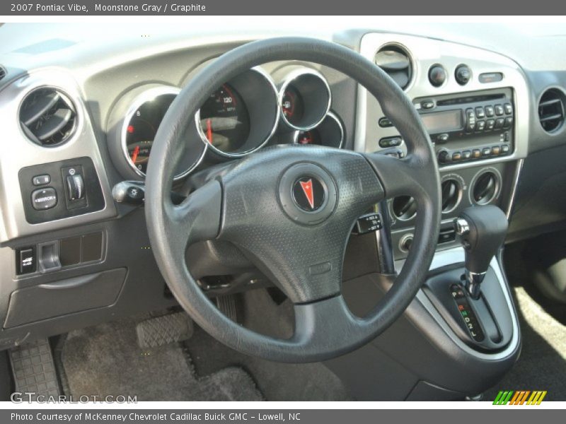 Moonstone Gray / Graphite 2007 Pontiac Vibe