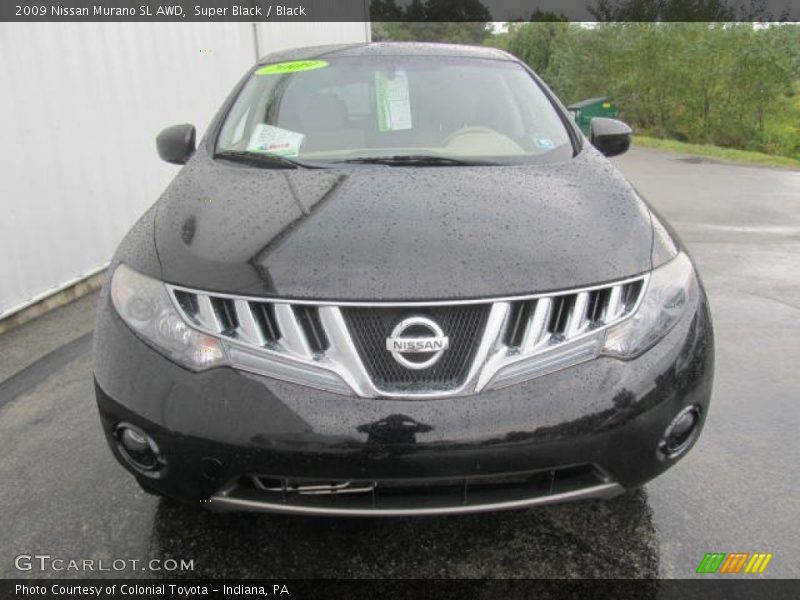 Super Black / Black 2009 Nissan Murano SL AWD