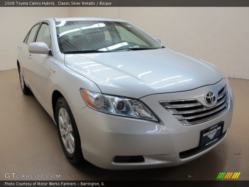 Classic Silver Metallic / Bisque 2008 Toyota Camry Hybrid