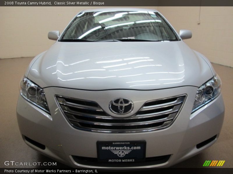 Classic Silver Metallic / Bisque 2008 Toyota Camry Hybrid