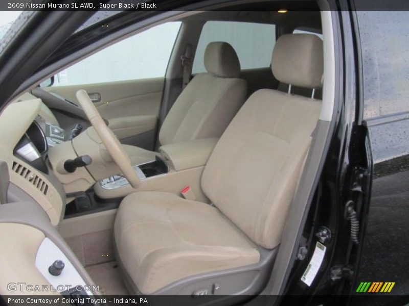Super Black / Black 2009 Nissan Murano SL AWD