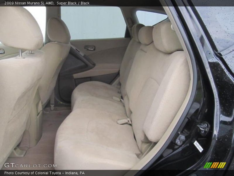 Super Black / Black 2009 Nissan Murano SL AWD