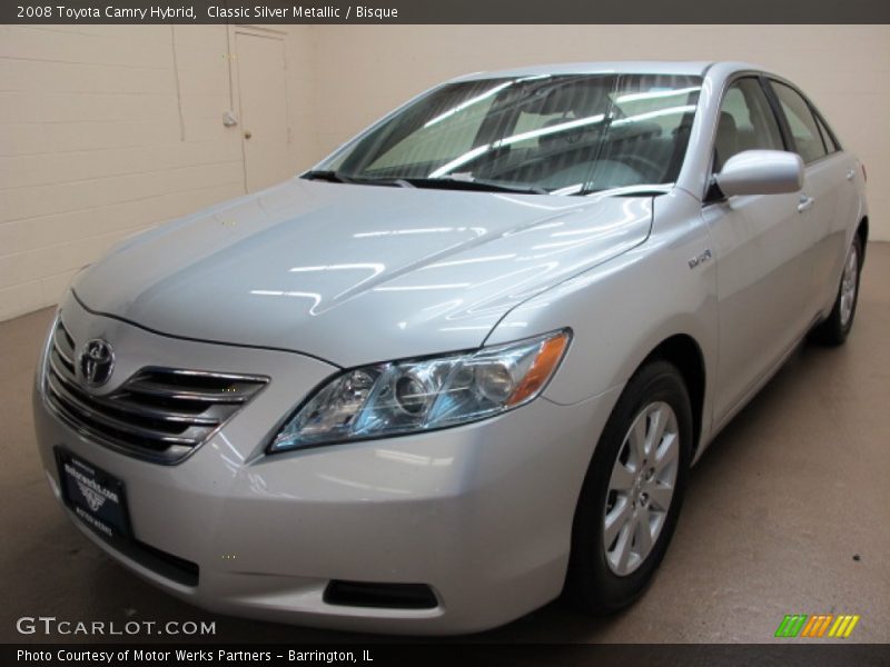 Classic Silver Metallic / Bisque 2008 Toyota Camry Hybrid
