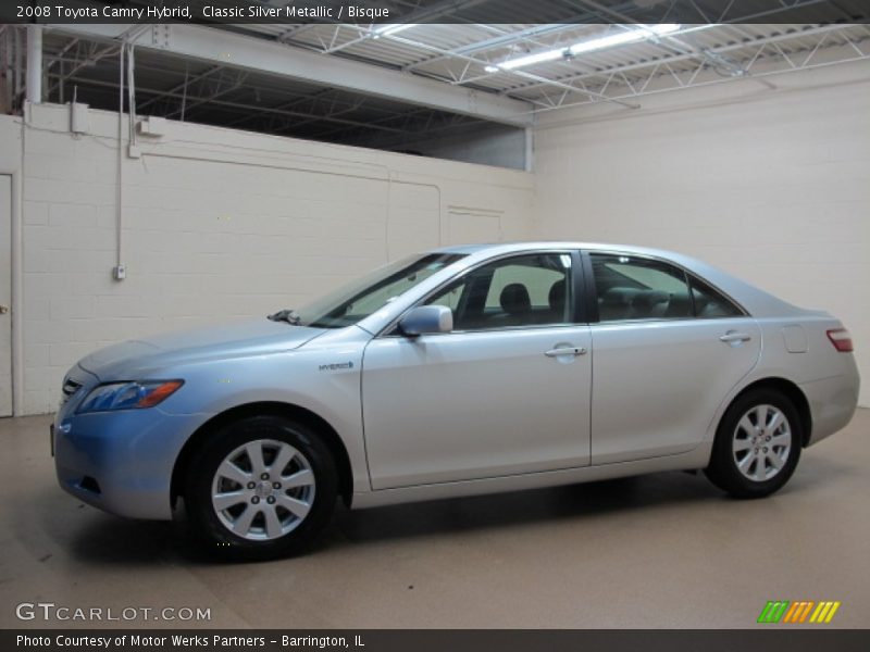Classic Silver Metallic / Bisque 2008 Toyota Camry Hybrid