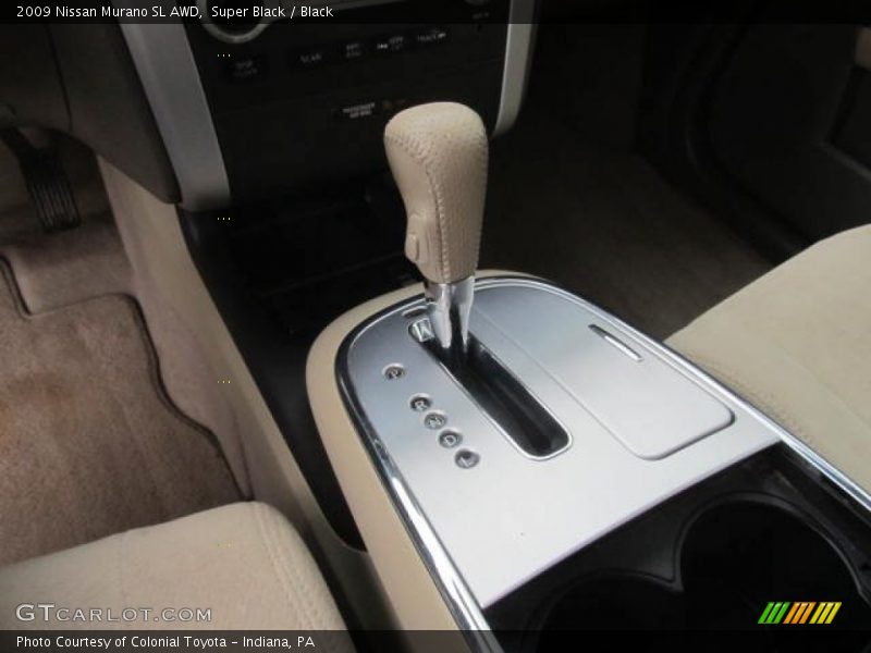 Super Black / Black 2009 Nissan Murano SL AWD