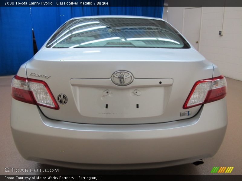 Classic Silver Metallic / Bisque 2008 Toyota Camry Hybrid