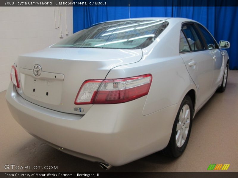 Classic Silver Metallic / Bisque 2008 Toyota Camry Hybrid
