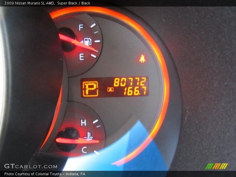 Super Black / Black 2009 Nissan Murano SL AWD