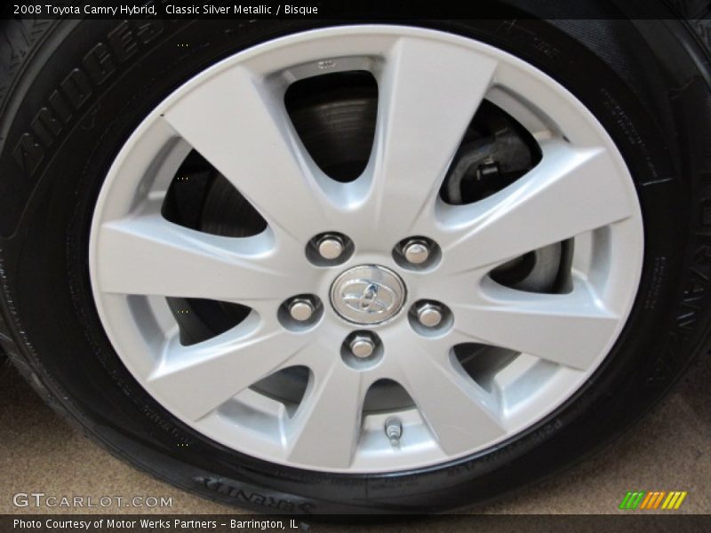 Classic Silver Metallic / Bisque 2008 Toyota Camry Hybrid