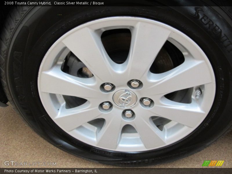 Classic Silver Metallic / Bisque 2008 Toyota Camry Hybrid