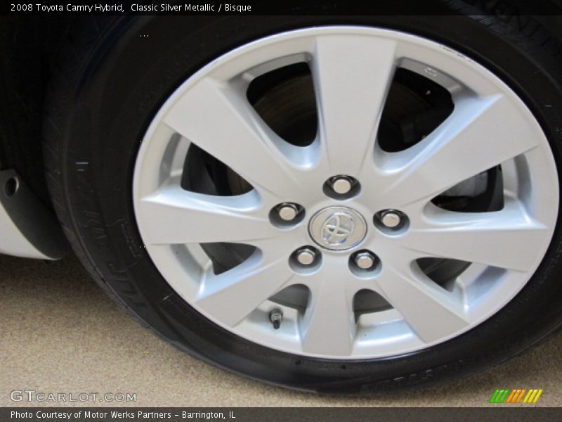 Classic Silver Metallic / Bisque 2008 Toyota Camry Hybrid