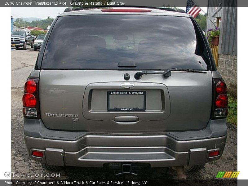 Graystone Metallic / Light Gray 2006 Chevrolet TrailBlazer LS 4x4