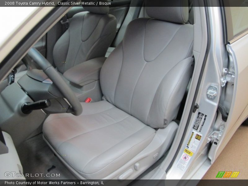 Classic Silver Metallic / Bisque 2008 Toyota Camry Hybrid