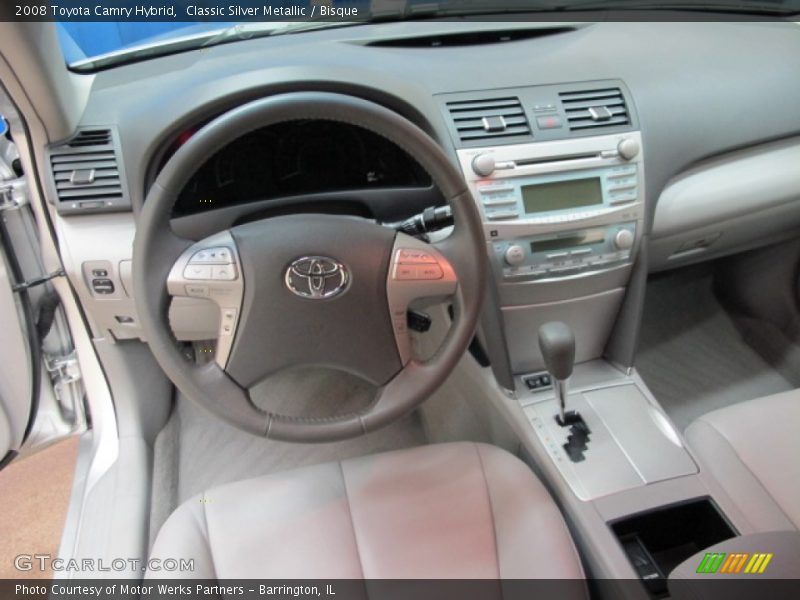 Classic Silver Metallic / Bisque 2008 Toyota Camry Hybrid