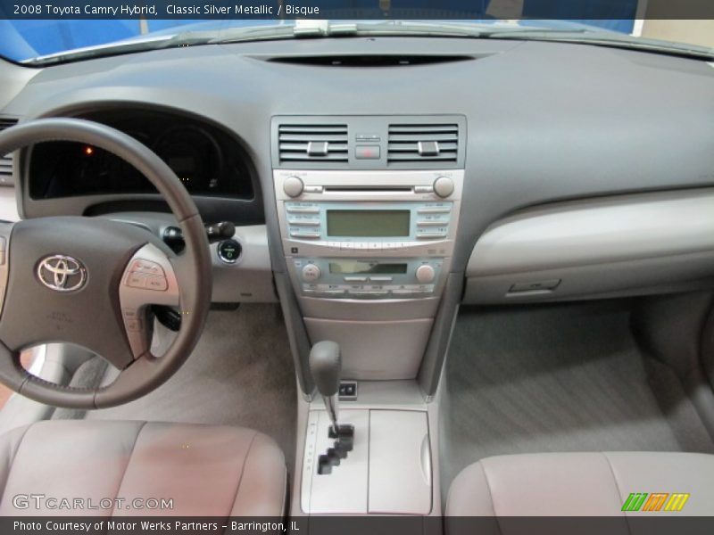 Classic Silver Metallic / Bisque 2008 Toyota Camry Hybrid