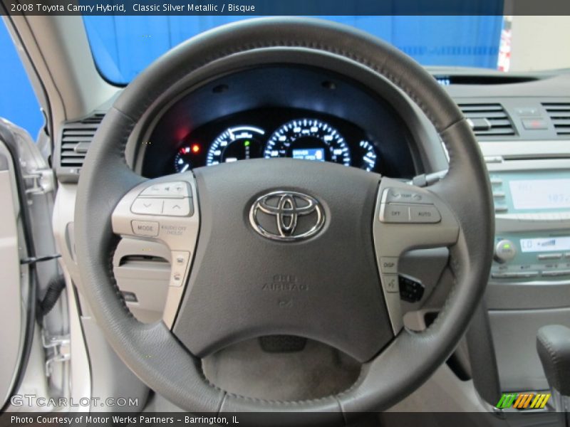 Classic Silver Metallic / Bisque 2008 Toyota Camry Hybrid