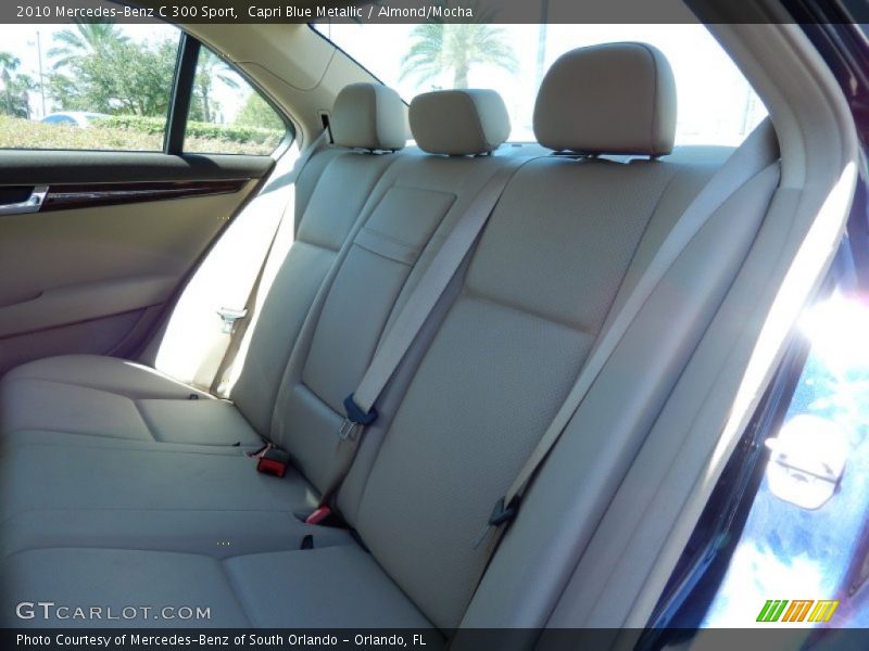 Capri Blue Metallic / Almond/Mocha 2010 Mercedes-Benz C 300 Sport