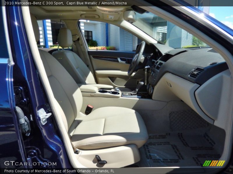 Capri Blue Metallic / Almond/Mocha 2010 Mercedes-Benz C 300 Sport