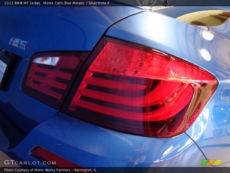 Monte Carlo Blue Metallic / Silverstone II 2013 BMW M5 Sedan