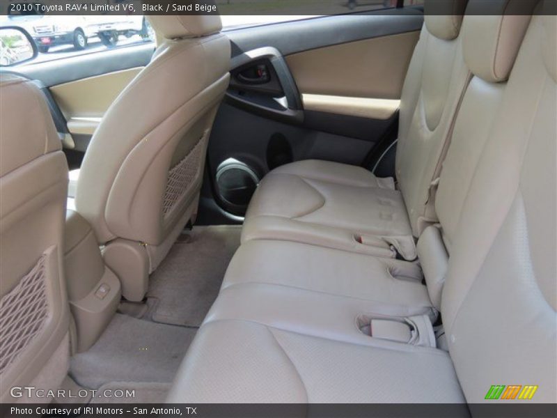 Black / Sand Beige 2010 Toyota RAV4 Limited V6