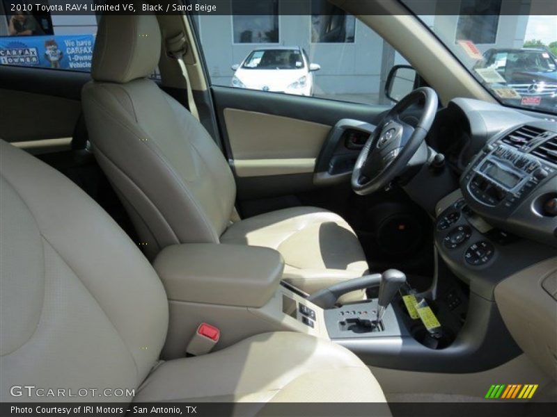 Black / Sand Beige 2010 Toyota RAV4 Limited V6