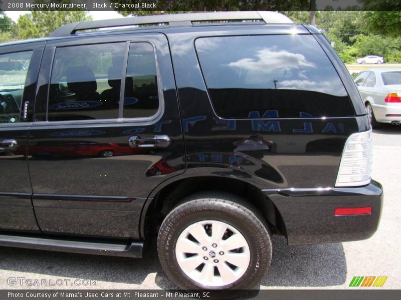 Black / Charcoal Black 2008 Mercury Mountaineer