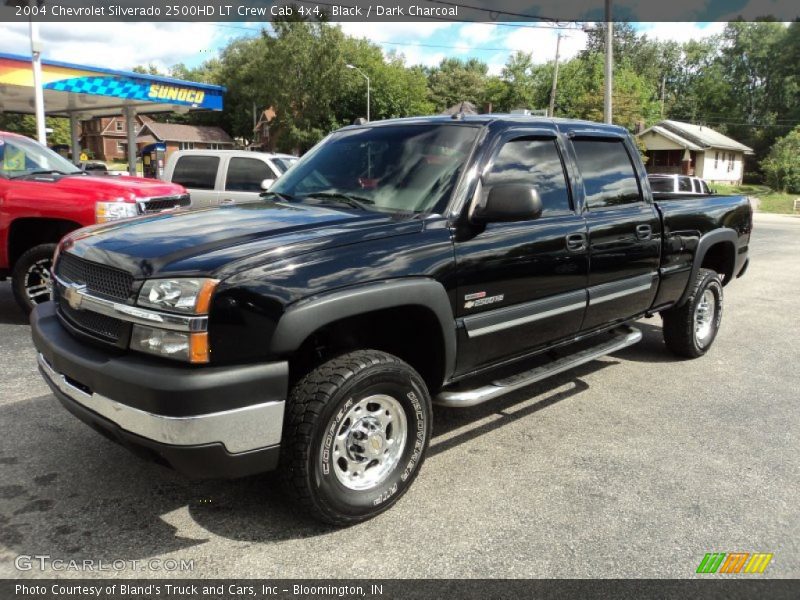 Black / Dark Charcoal 2004 Chevrolet Silverado 2500HD LT Crew Cab 4x4