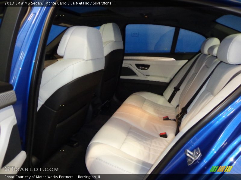 Monte Carlo Blue Metallic / Silverstone II 2013 BMW M5 Sedan