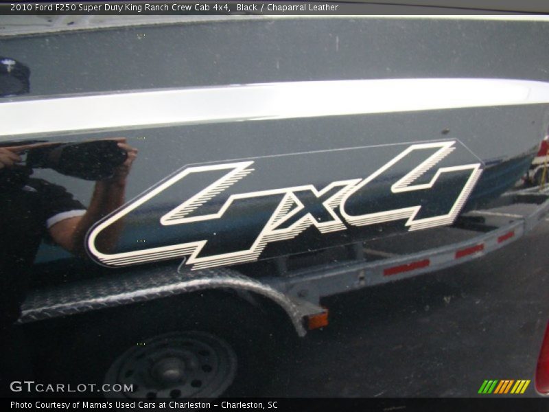 Black / Chaparral Leather 2010 Ford F250 Super Duty King Ranch Crew Cab 4x4